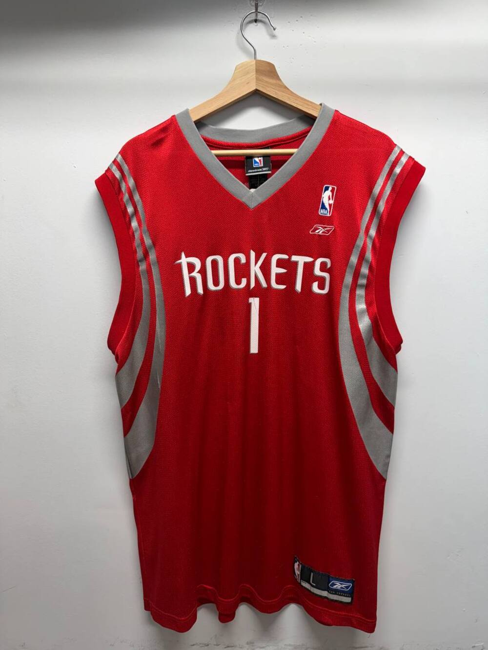 Tracy McGrady Houston Rockets #1 NBA Reebok Jersey